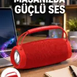 10W Güçlü Stereo Ses Sunan IPX6 Bluetooth Hoparlör Yeni Nesil