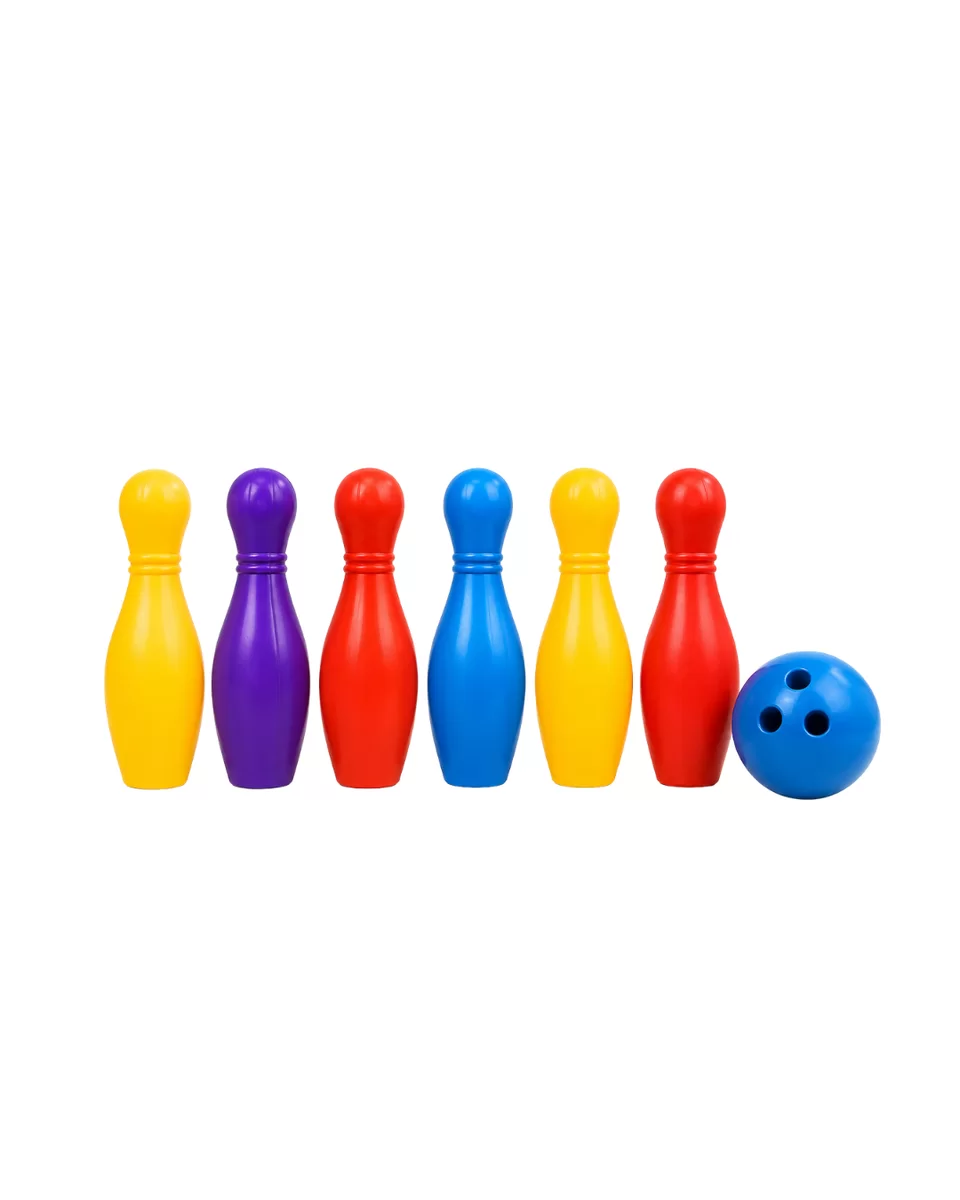 Renkli Çocuk Bowling Oyunu 6 Kukalı Eğitici Eğlence Seti 4 Renkli Çocuk Bowling Oyunu 6 Kukalı Eğitici Eğlence Seti - Görsel 4
