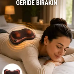 Taşınabilir Yoğurma Masaj Cihazı Boyun Bel Sırt Ayak Yeni Nesil