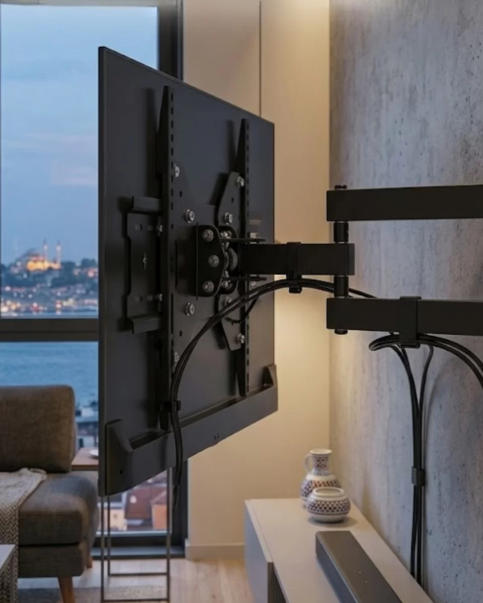 Televizyon Duvar Askı Aparatı Hareketli 27 55 İnç TV Askı Aparatı 1 Televizyon Duvar Askı Aparatı Hareketli 27 55 İnç TV Askı Aparatı