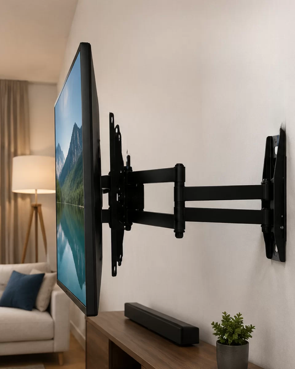 27 55 İnç Hareketli TV Askı Aparatı Duvara Monte TV Taşıyıcı 1 27 55 İnç Hareketli TV Askı Aparatı Duvara Monte TV Taşıyıcı