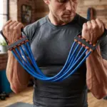 Fitness Direnç Lastiği Evde Spor İçin Çok Amaçlı Egzersiz Bandı