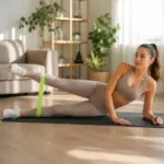 Spor Egzersiz Direnç Bandı Yoga Pilates ve Fitness Antrenman Lastiği
