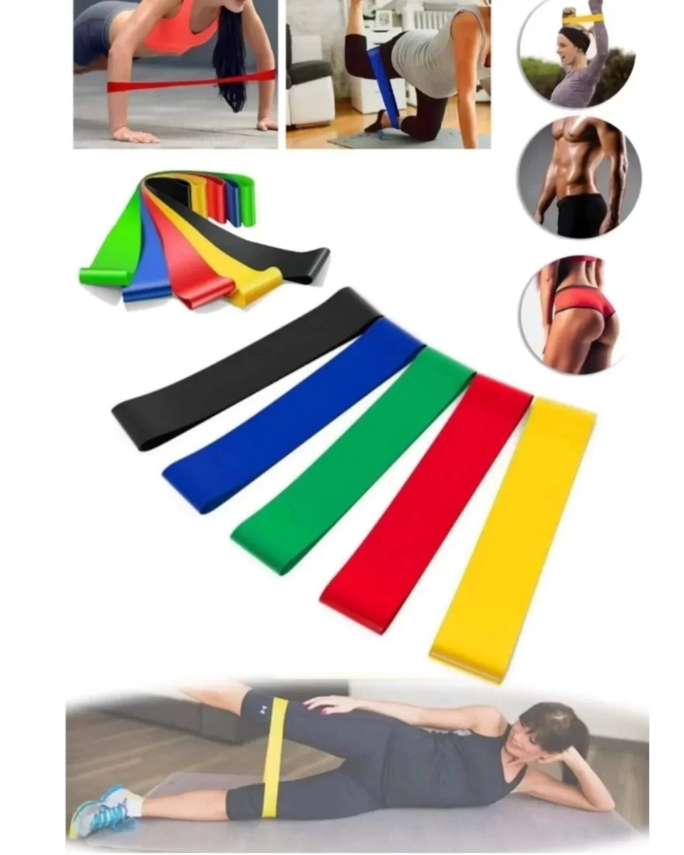 Spor Egzersiz Direnç Bandı Yoga Pilates ve Fitness Antrenman Lastiği 4 Spor Egzersiz Direnç Bandı Yoga Pilates ve Fitness Antrenman Lastiği - Görsel 4