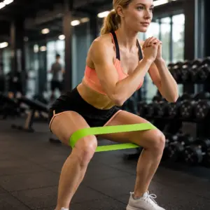 Pilates ve Fitness Direnç Bandı Egzersiz İçin Esnek Güçlendirme Lastiği