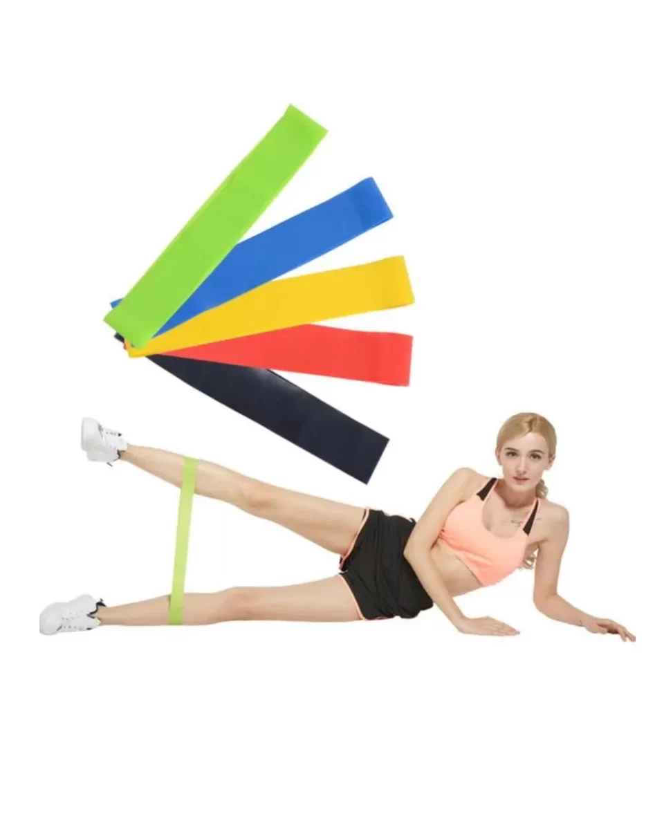 Pilates ve Fitness Direnç Bandı Egzersiz İçin Esnek Güçlendirme Lastiği 2 Pilates ve Fitness Direnç Bandı Egzersiz İçin Esnek Güçlendirme Lastiği - Görsel 2