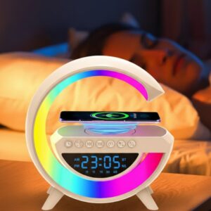 RGB Işıklı Kablosuz Hoparlör Bluetooth USB FM TF Kart Destekli