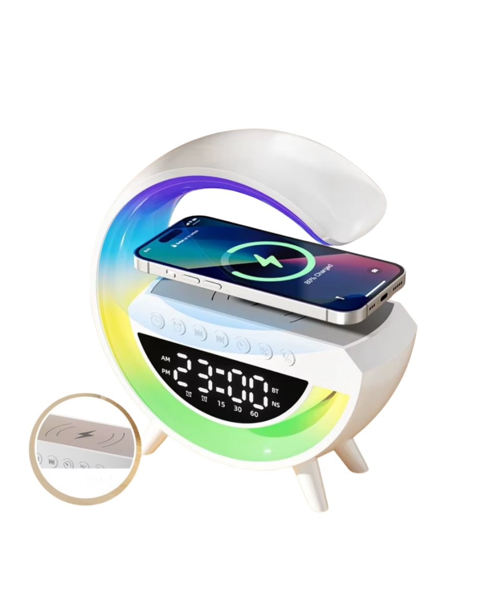 RGB Işıklı Kablosuz Hoparlör Bluetooth USB FM TF Kart Destekli 3 RGB Işıklı Kablosuz Hoparlör Bluetooth USB FM TF Kart Destekli - Görsel 3