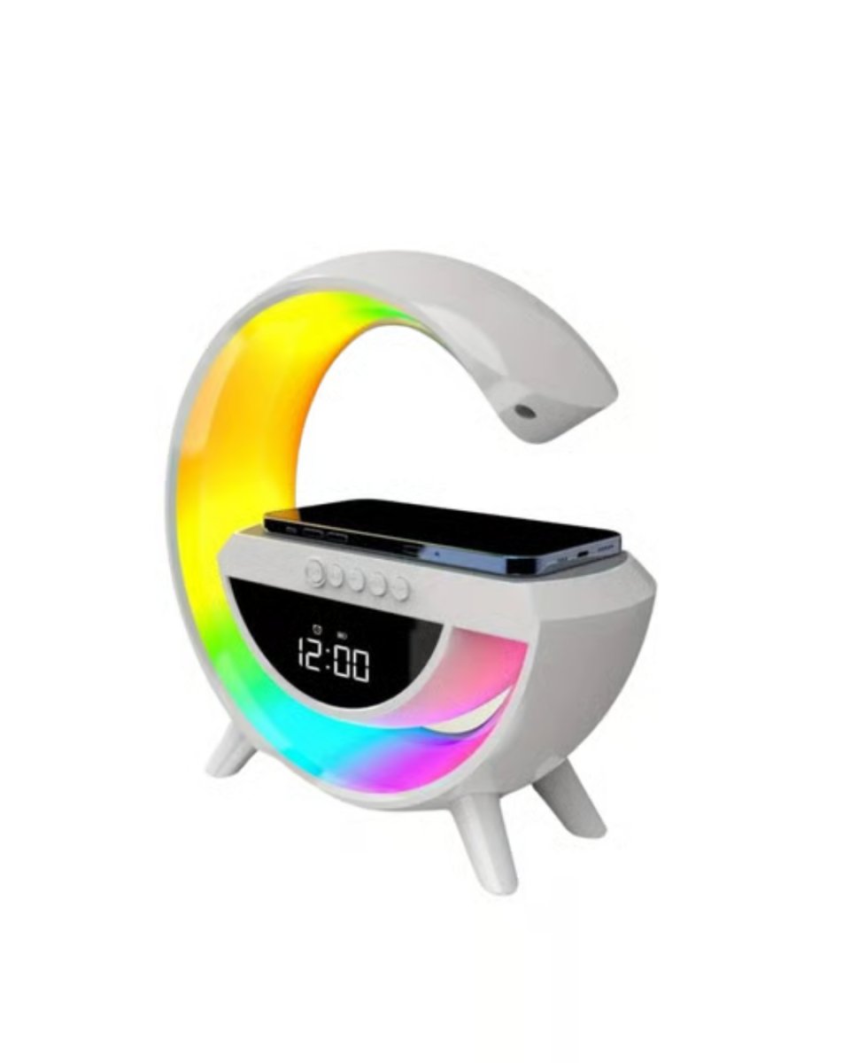 RGB Işıklı Kablosuz Hoparlör Bluetooth USB FM TF Kart Destekli 4 RGB Işıklı Kablosuz Hoparlör Bluetooth USB FM TF Kart Destekli - Görsel 4