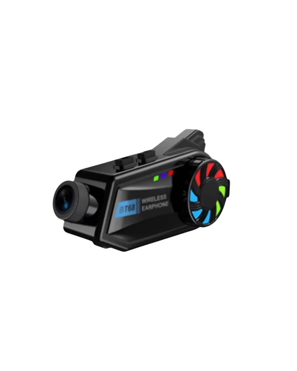 Kask Kamerası Bluetooth Bağlantılı 1080P Kayıt ve Akıllı Kontrol Sistemi 3 Kask Kamerası Bluetooth Bağlantılı 1080P Kayıt ve Akıllı Kontrol Sistemi - Görsel 3