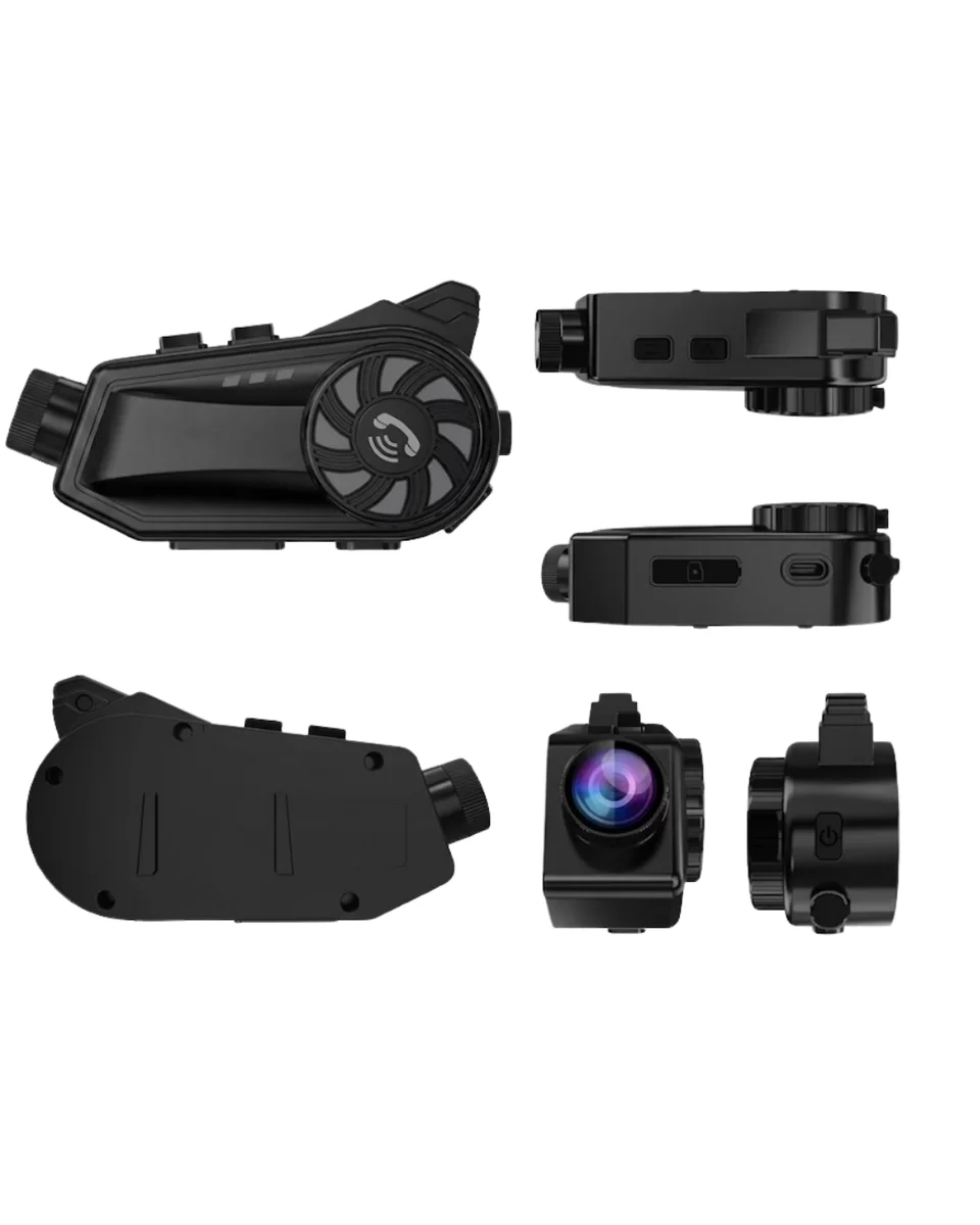 Kask Kamerası Bluetooth Bağlantılı 1080P Kayıt ve Akıllı Kontrol Sistemi 4 Kask Kamerası Bluetooth Bağlantılı 1080P Kayıt ve Akıllı Kontrol Sistemi - Görsel 4