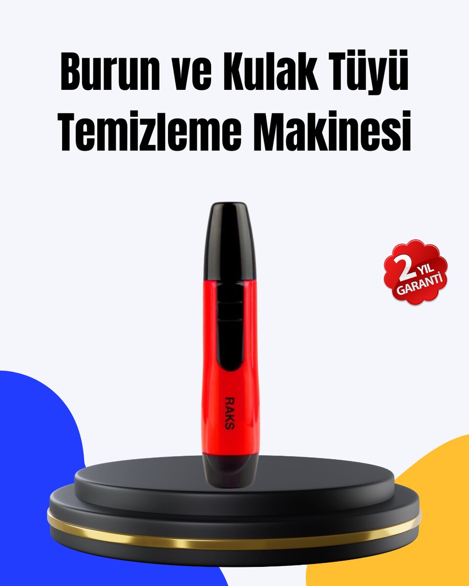 Pilli Kulak Burun Tüy Temizleyici Raks 1 Pilli Kulak Burun Tüy Temizleyici Raks