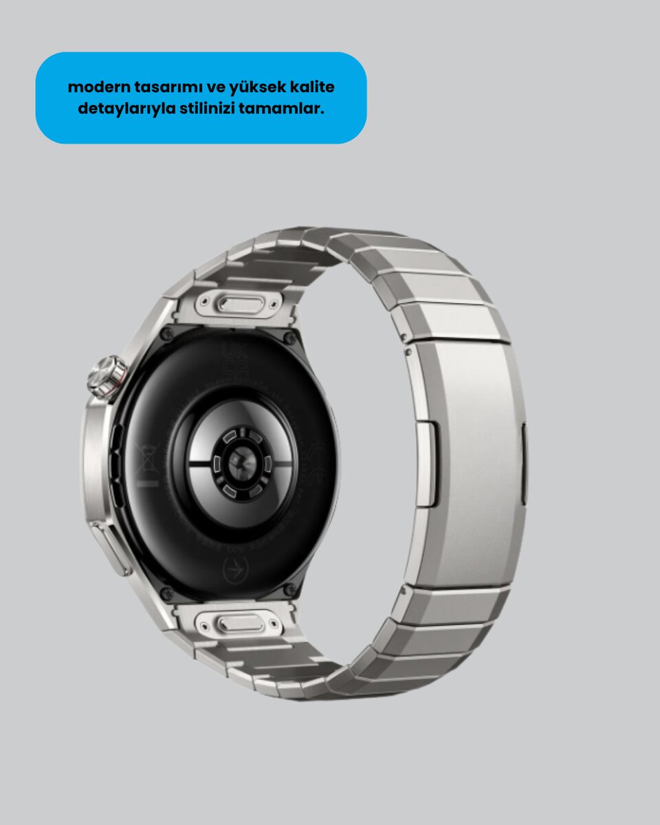 Gümüş Akıllı Saat 46mm Kasa 3 Gümüş Akıllı Saat 46mm Kasa - Görsel 3