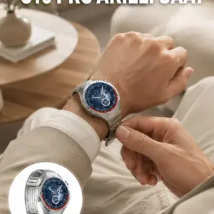 Dayanıklı Kordonlu Şarjlı Akıllı Saat Yeni Nesil