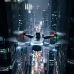 Uzaktan Kontrollü 4K Drone Akıllı Uçuş Modları ve Geniş Açılı Kamera Özellikli
