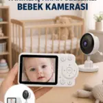 FHSS Teknolojili Güvenli Bebek Monitörü Net Görüntü Yeni Nesil