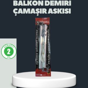 Balkon Demiri Çamaşır Askısı Kare Demirlere Uygun Dayanıklı Tasarım