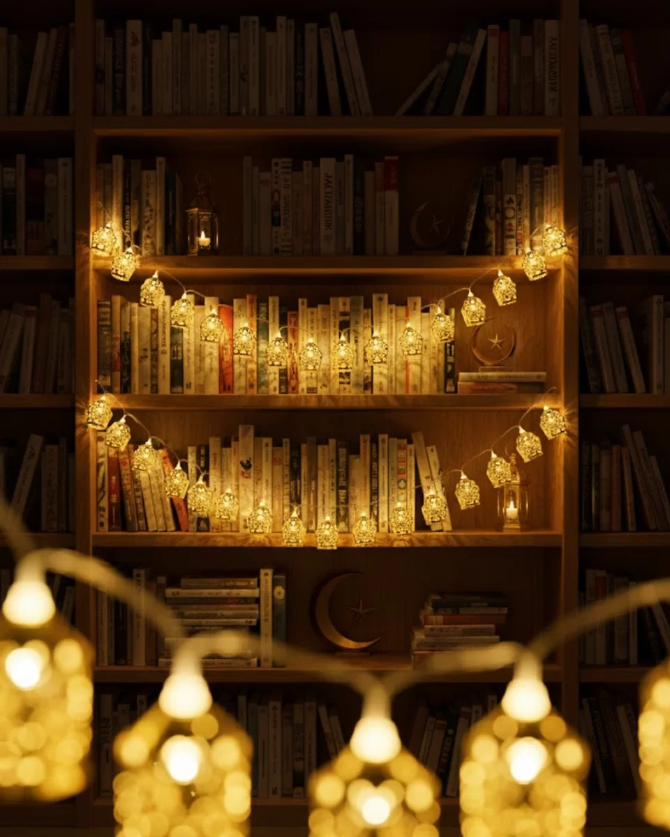 Dekoratif Ramazan LED Işık Pilli Cami Tasarımlı Zincir Aydınlatma Yeni Nesil 3 Dekoratif Ramazan LED Işık Pilli Cami Tasarımlı Zincir Aydınlatma Yeni Nesil - Görsel 3