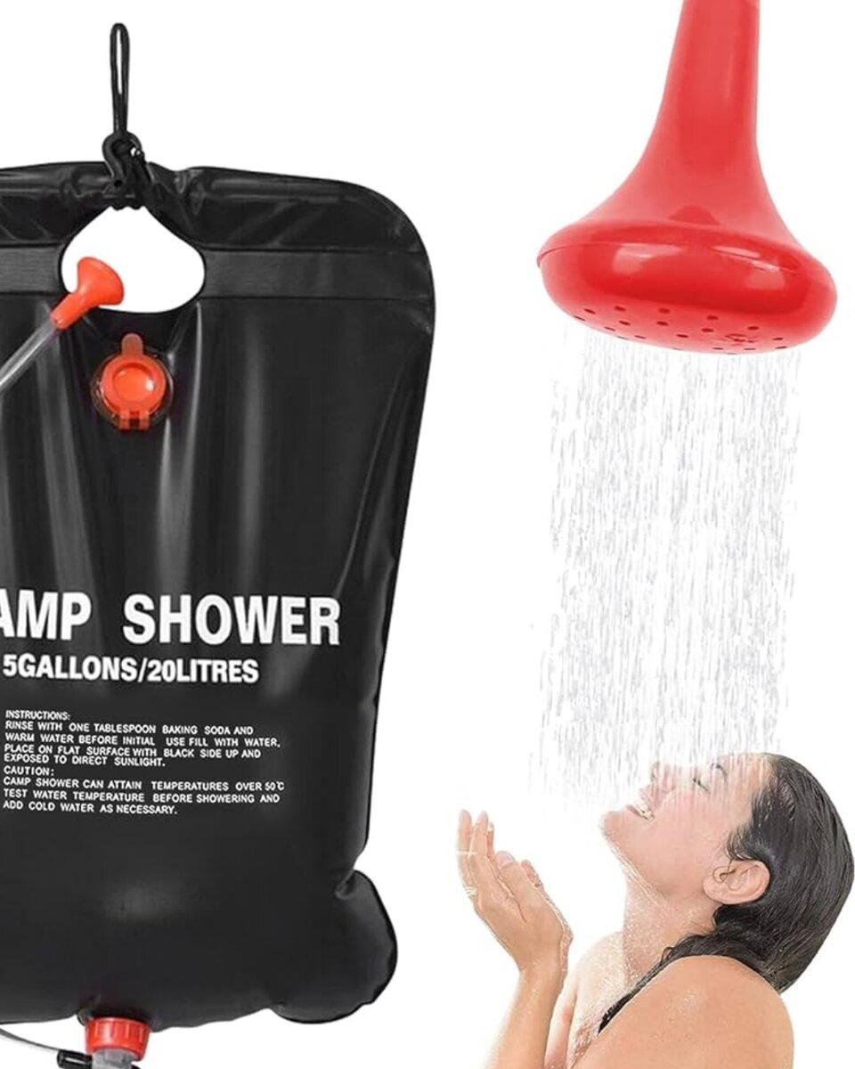 Solar Kamp Duşu 20 Litre Taşınabilir Şeffaf Su Seviyeli Dış Mekan Duş Sistemi 3 Solar Kamp Duşu 20 Litre Taşınabilir Şeffaf Su Seviyeli Dış Mekan Duş Sistemi - Görsel 3