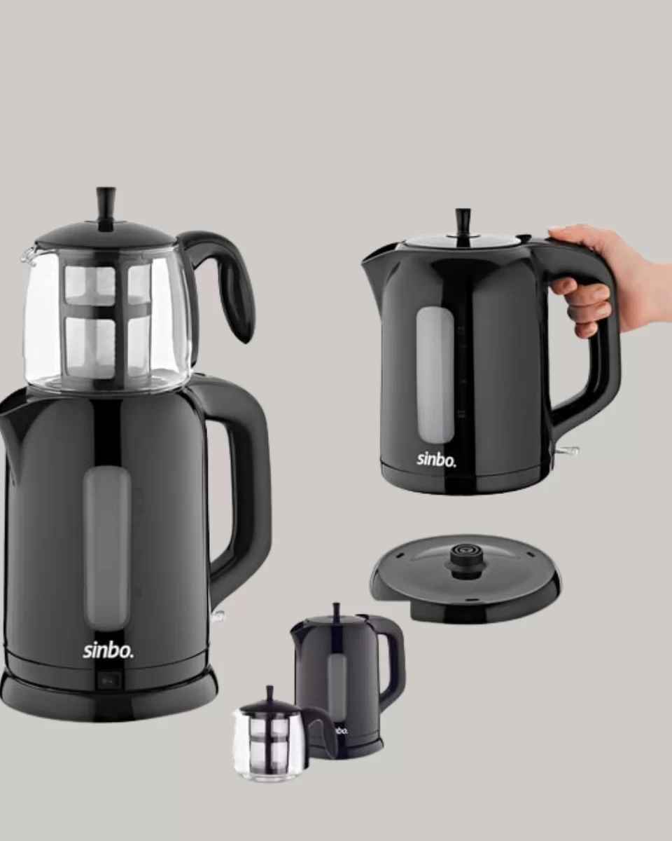 09 L Cam Demlik ve 17 L Su Haznesi ile Çay Keyfi Yeni Nesil 2 09 L Cam Demlik ve 17 L Su Haznesi ile Çay Keyfi Yeni Nesil - Görsel 2