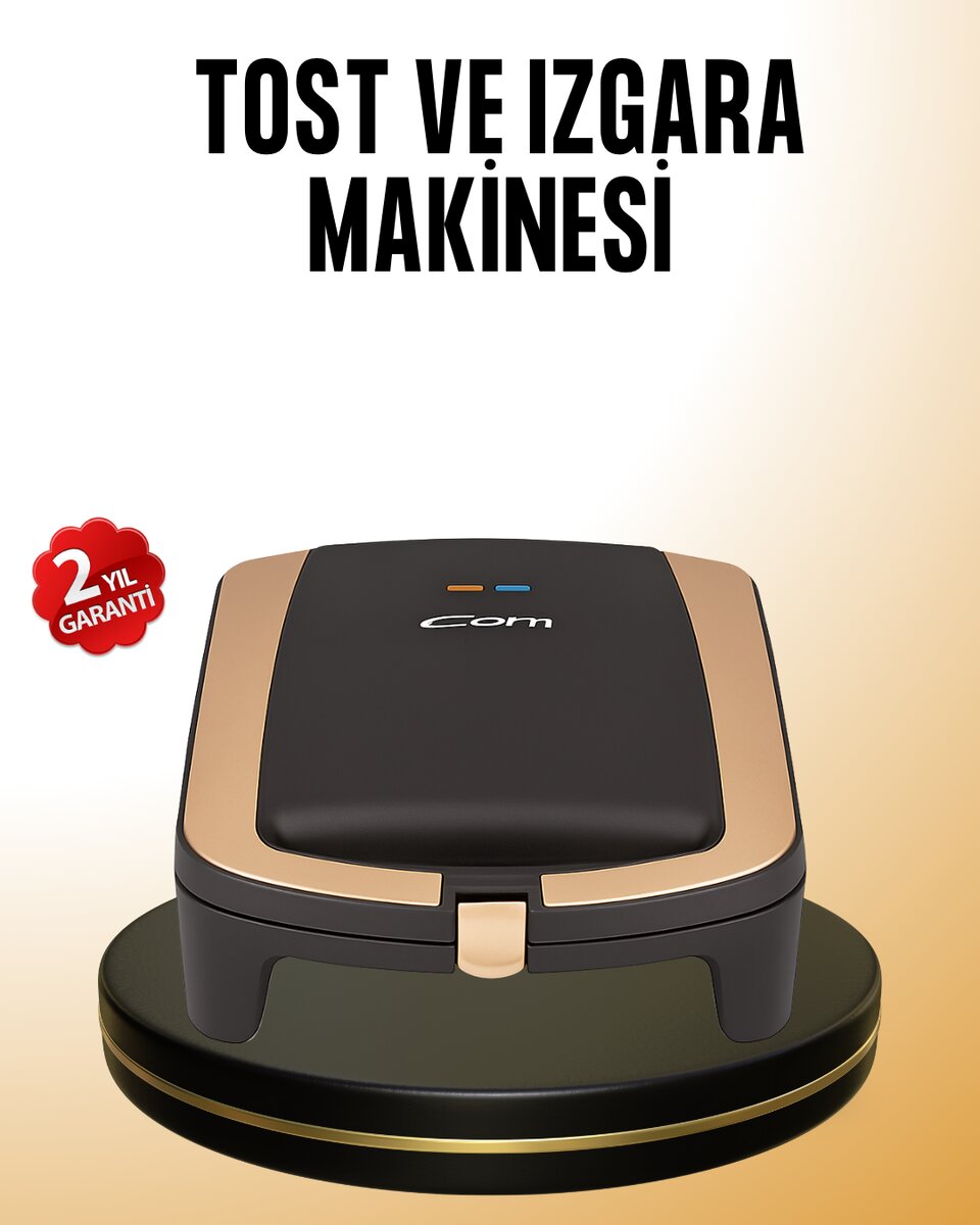 Tost Makinesi Hızlı Pişirme Teknolojisi 1500 Watt 1 Tost Makinesi Hızlı Pişirme Teknolojisi 1500 Watt
