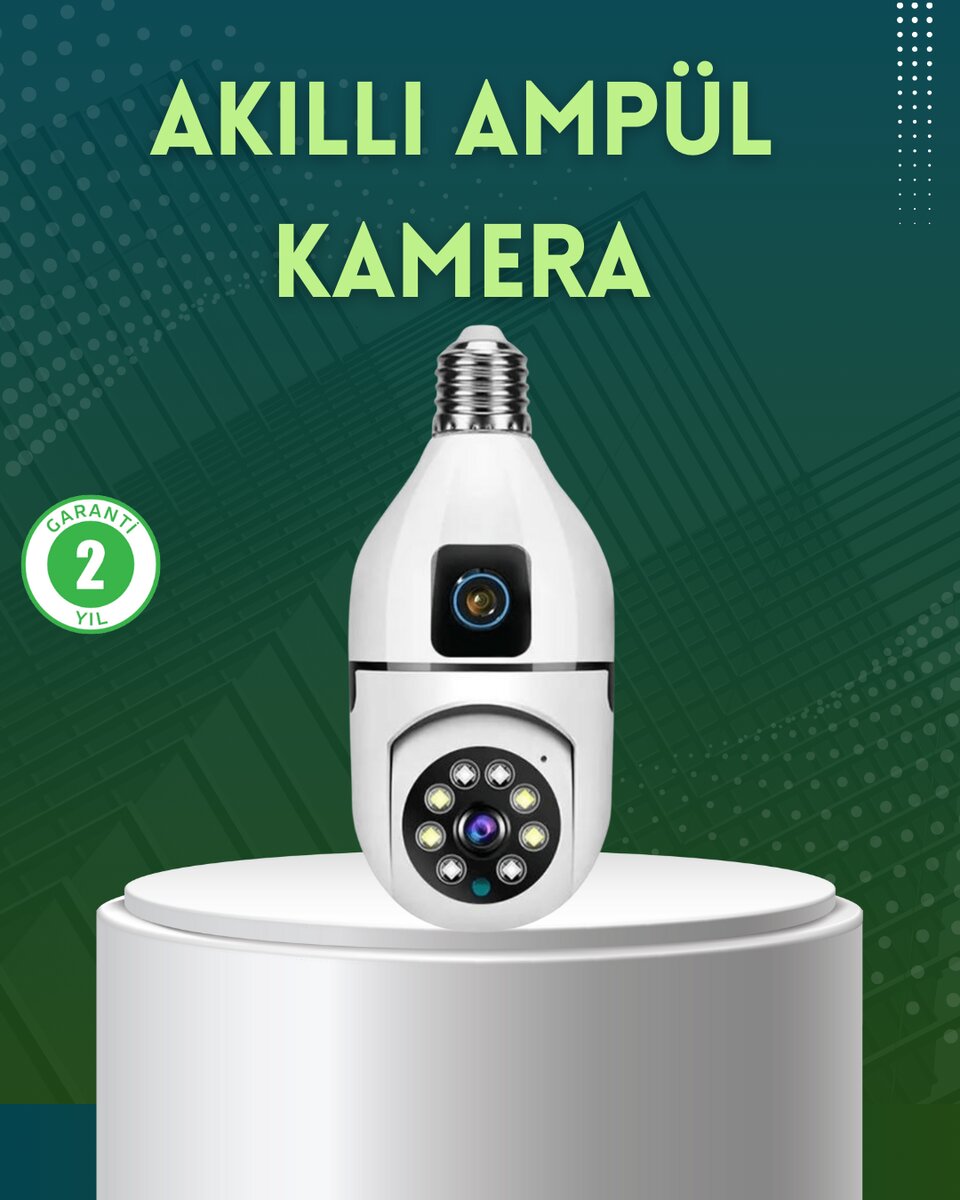 360 Derece Panoramik WiFi Kamera – Full HD Ev Güvenlik Sistemi 1 360 Derece Panoramik WiFi Kamera – Full HD Ev Güvenlik Sistemi