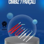 Elektronik Devre ve Saat Tamiri İçin 7’li Paslanmaz Çelik Cımbız