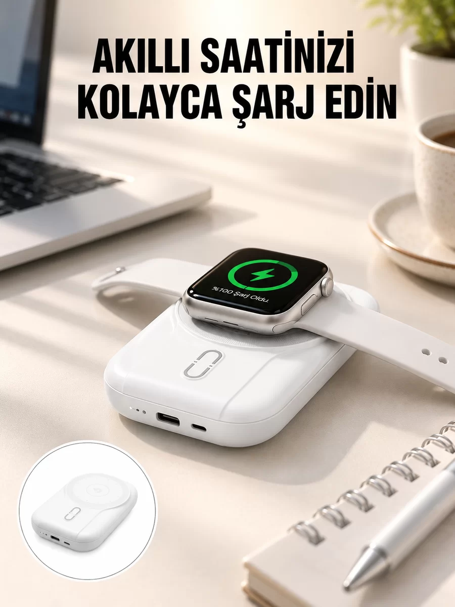 Kablosuz ve Kablolu Şarj Destekli 10000 mAh Taşınabilir Powerbank Yeni Nesil 1 Kablosuz ve Kablolu Şarj Destekli 10000 mAh Taşınabilir Powerbank Yeni Nesil