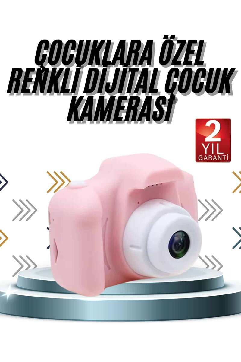 Çocuklara Özel Fotoğraf Ve Video Çeken Mini Çok Renkli Fotoğraf Makinesi 1 Çocuklara Özel Fotoğraf Ve Video Çeken Mini Çok Renkli Fotoğraf Makinesi