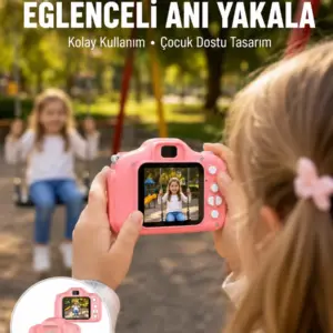 Haydiburaya 50 HD Mini Dijital Kamera Video ve Fotoğraf Çekim Özellikli Şarjlı Taşınabilir Kayıt Cihazı Yeni Nesil
