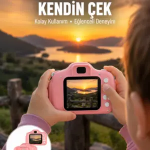 Haydiburaya 50 HD Mini Kamera Video ve Fotoğraf Çekimli Şarj Edilebilir Bataryalı Hafıza Kart Destekli Yeni Nesil