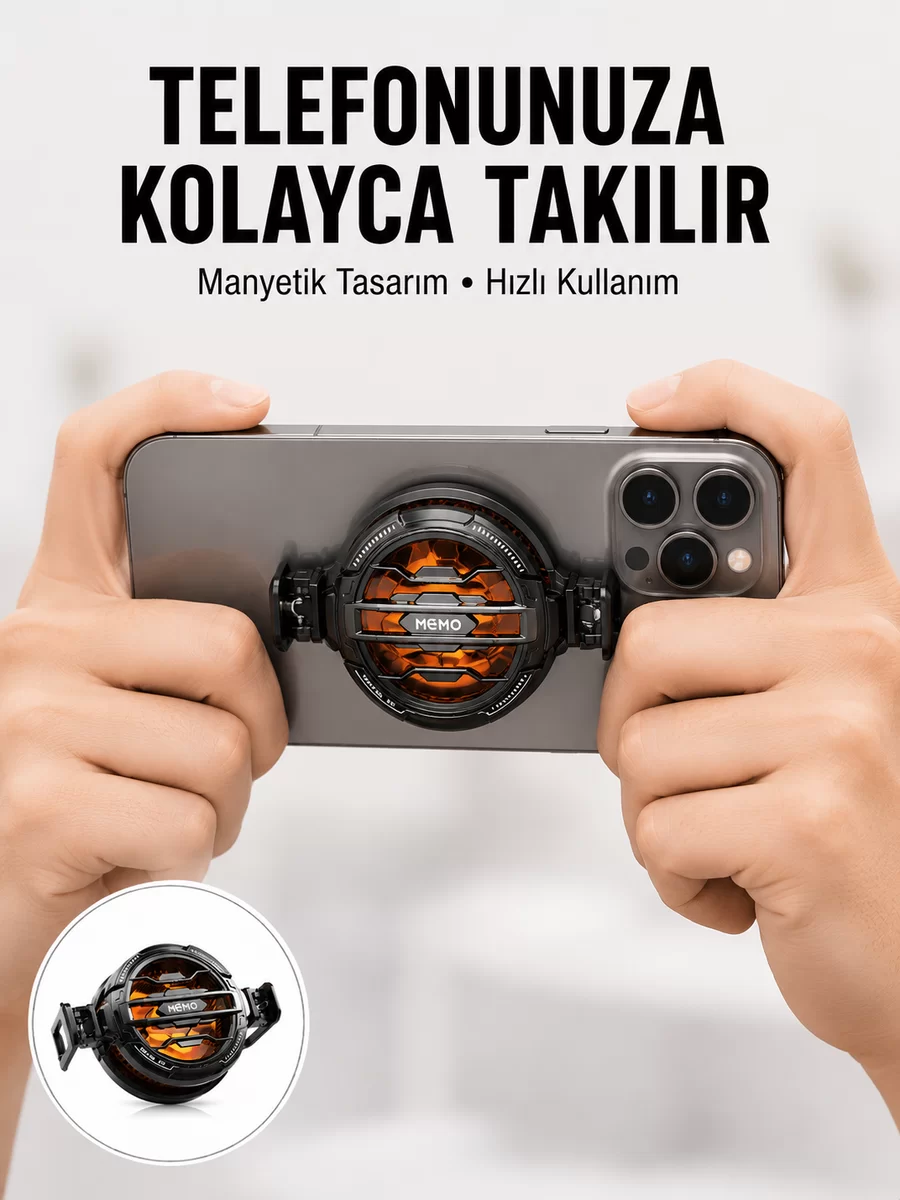 Telefon Soğutucu | LED Işık Efektli | Power Aparatlı | Sessiz ve Taşınabilir Model Yeni Nesil 1 Telefon Soğutucu | LED Işık Efektli | Power Aparatlı | Sessiz ve Taşınabilir Model Yeni Nesil