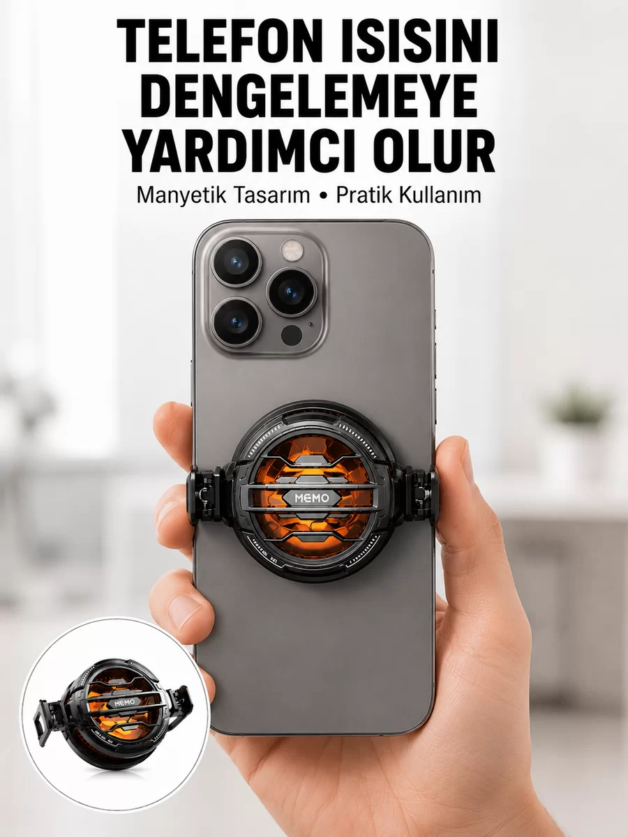 Mobil Oyunlar İçin Serinletici Telefon Fanı | Sessiz Çalışma | Geniş Kıskaçlı Tasarım Yeni Nesil 1 Mobil Oyunlar İçin Serinletici Telefon Fanı | Sessiz Çalışma | Geniş Kıskaçlı Tasarım Yeni Nesil