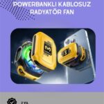 Sessiz Çalışan Yarı İletken Telefon Soğutucu | iOS ve Android Uyumlu | 10W Güç