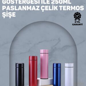 12 Saat Sıcak, 24 Saat Soğuk Tutabilen Paslanmaz Termos