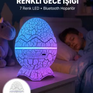 Dinazor Yumurta Gece Lambası Yeni Nesil