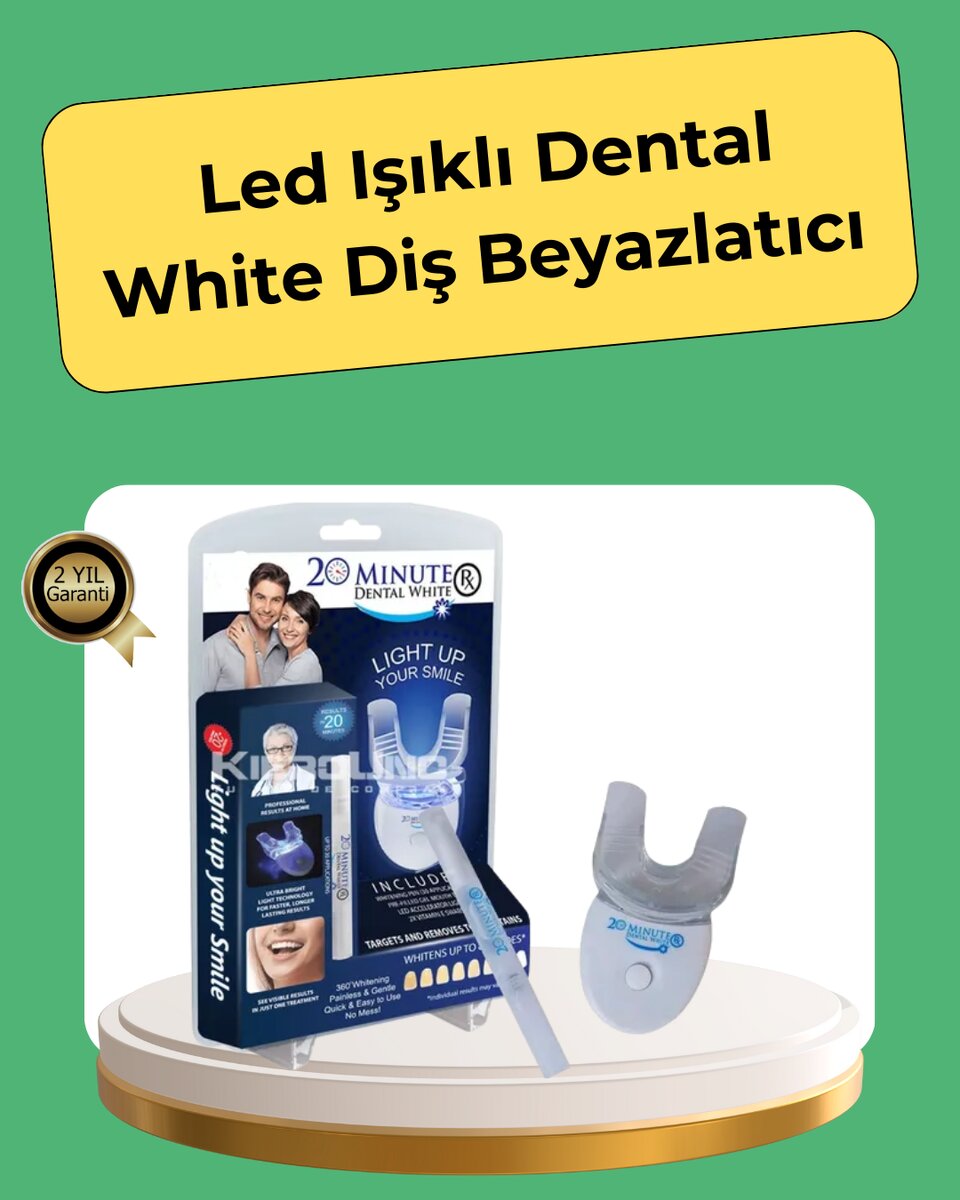20 Dakikada Hızlı Etkili Diş Beyazlatıcı Cihaz 1 20 Dakikada Hızlı Etkili Diş Beyazlatıcı Cihaz