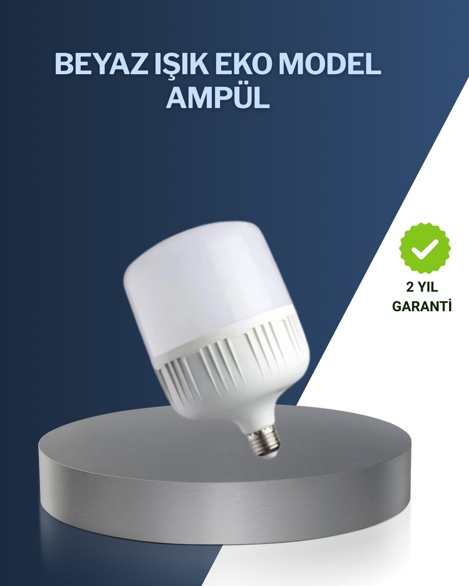 Uzun Ömürlü Şarjlı LED Ampul 30 Watt Güçlü Aydınlatma 1 Uzun Ömürlü Şarjlı LED Ampul 30 Watt Güçlü Aydınlatma