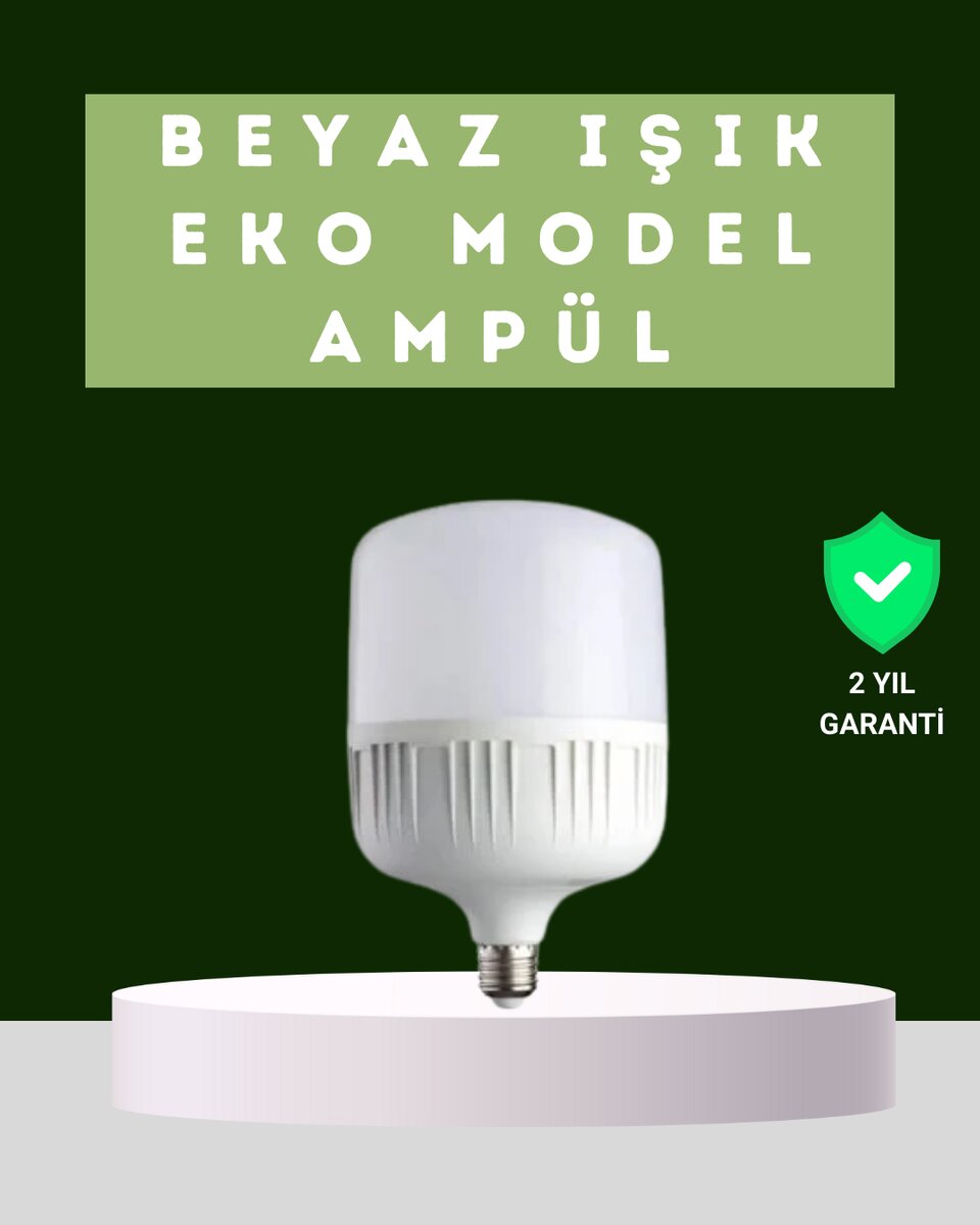 Şarjlı LED Torch Ampul 30 Watt Beyaz Işık Enerji Tasarruflu 1 Şarjlı LED Torch Ampul 30 Watt Beyaz Işık Enerji Tasarruflu