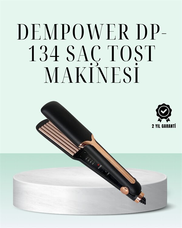DEMPOWER DP-134 – Isı Ayarlı Saç Şekillendirme Deneyimi 1 DEMPOWER DP-134 – Isı Ayarlı Saç Şekillendirme Deneyimi