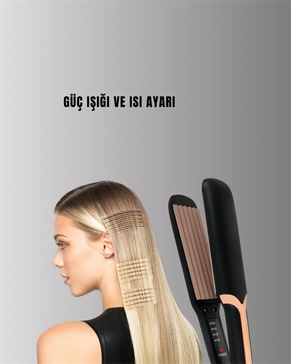 DEMPOWER DP-134 – Isı Ayarlı Saç Şekillendirme Deneyimi 4 DEMPOWER DP-134 – Isı Ayarlı Saç Şekillendirme Deneyimi - Görsel 4