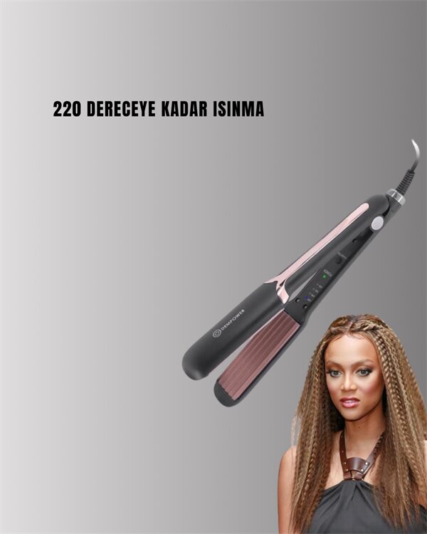 DEMPOWER DP-134 Saç Tost Makinesi – Kolay Kullanım Hızlı Sonuç Uzun Süre Kalıcılık 2 DEMPOWER DP-134 Saç Tost Makinesi – Kolay Kullanım Hızlı Sonuç Uzun Süre Kalıcılık - Görsel 2