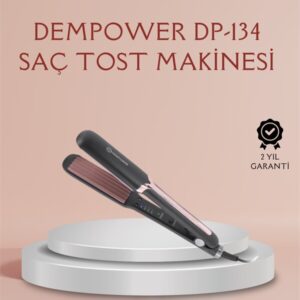 DP-134 Tost Saç Şekillendirici – Hızlı Isınan, Kalıcı ve Belirgin Dalgalar İçin İdeal
