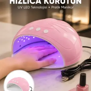 Ultraviyole LED Oje Kurutma Makinesi USB Kablolu Yeni Nesil