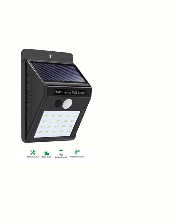Kablosuz Solar LED Lamba | Bahçe Veranda Merdiven Işığı Otomatik Aç-Kapa Sensörlü Yeni Nesil 3 Kablosuz Solar LED Lamba | Bahçe Veranda Merdiven Işığı Otomatik Aç-Kapa Sensörlü Yeni Nesil - Görsel 3