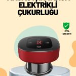 4’ü 1 Arada Elektrikli Çukurluk Masaj Seti Isı Masaj ve Kırmızı Işık