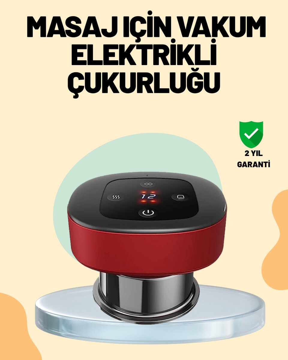 4’ü 1 Arada Elektrikli Çukurluk Masaj Seti Isı Masaj ve Kırmızı Işık 1 4’ü 1 Arada Elektrikli Çukurluk Masaj Seti Isı Masaj ve Kırmızı Işık