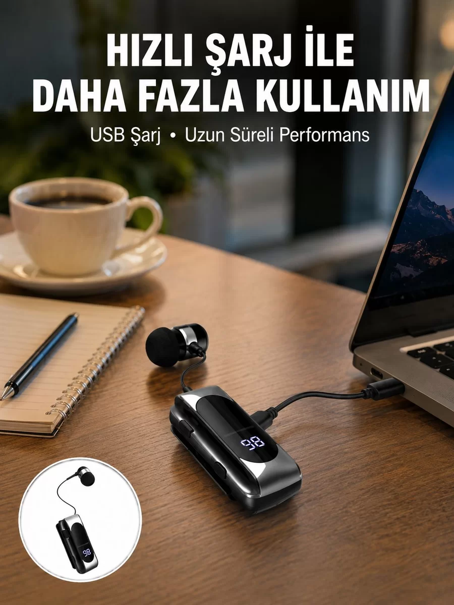 Uzun Pil Ömürlü Kablosuz Kulaklık – 25 Saat Konuşma ve Müzik Süresi Yeni Nesil 1 Uzun Pil Ömürlü Kablosuz Kulaklık – 25 Saat Konuşma ve Müzik Süresi Yeni Nesil