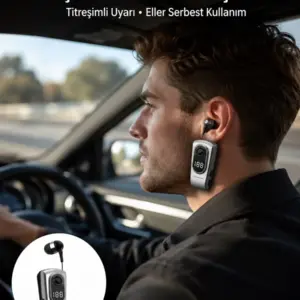 Kablosuz Bluetooth 5.2 Kulaklık – Titreşimli Uyarı ve Uzun Pil Ömrü Yeni Nesil