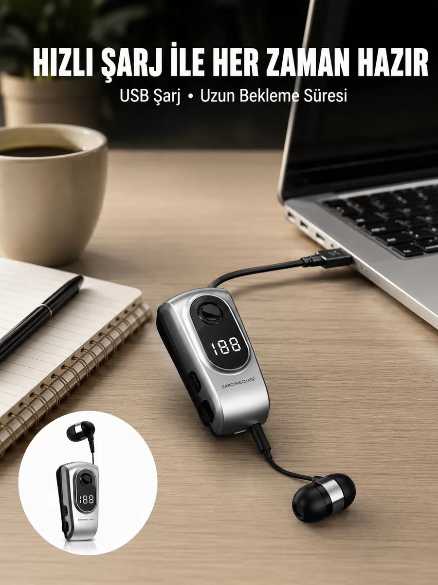 Dijital Ekranlı Bluetooth Kulaklık – Titreşimli Bildirim 25 Saat Kullanım Yeni Nesil 1 Dijital Ekranlı Bluetooth Kulaklık – Titreşimli Bildirim 25 Saat Kullanım Yeni Nesil